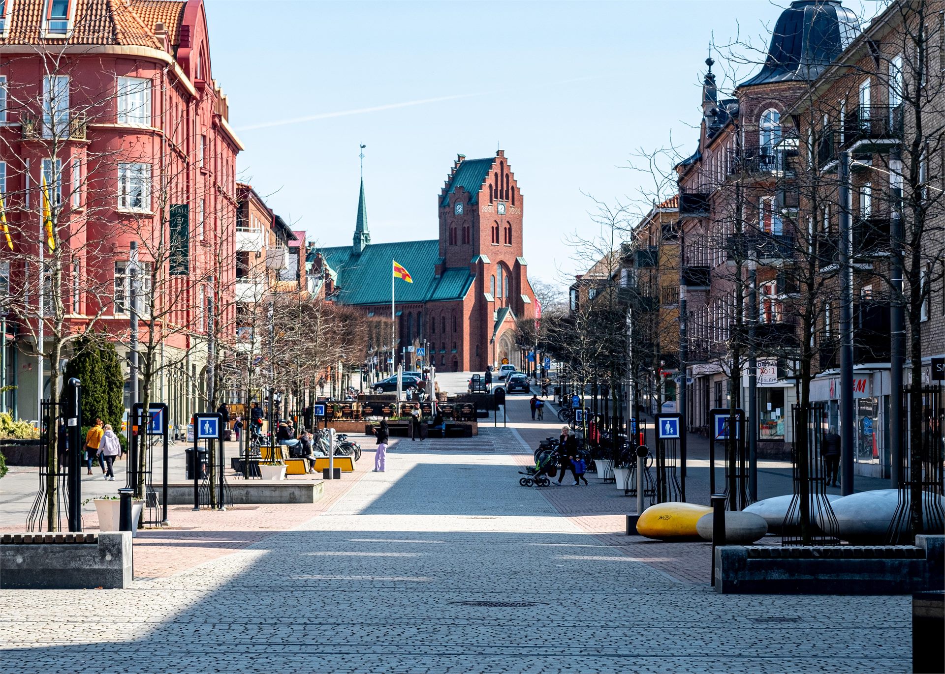 Avenyn i Hässleholm